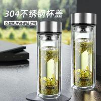 康厨亚（KANGCHUYA） KX8639-st320 加厚耐热防爆双层玻璃杯 320ml（单位：个）