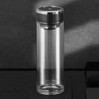 皖亭 WT3306 双层玻璃杯 320ml (单位:个)透明