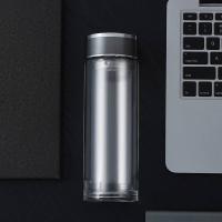 皖亭 WT3306 双层玻璃杯 320ml (单位:个)透明