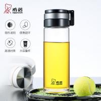 希诺 XN-6076 单层玻璃杯 695ml 黑色（单位：个）