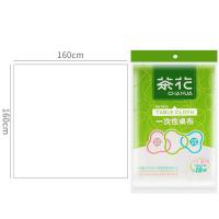 茶花（CHAHUA） 一次性 台布 10张/包 PE 160*160cm (单位：包) 白色