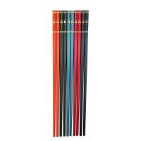 A-TIMES YQ1023 福满多合金筷 24*0.7*0.4cm 五双装 （单位：套）颜色随机 新老包装随机发货