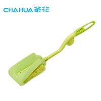 茶花（CHAHUA） 4422 转动海绵瓶刷 30*6*5.5 绿色 (单位:个)