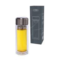 A-TIMES YQ1060 雅致双层玻璃杯 320ml （单位：个) 新老包装随机发货