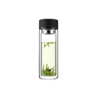 富光（FUGUANG） WFB1013-400 格调双层玻璃杯 400ml（单位：只）黑色