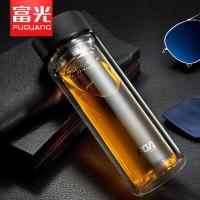 富光（FUGUANG） WFB1013-400 格调双层玻璃杯 400ml（单位：只）黑色