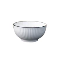 百斯克 BSK-TT230510 爱家竖纹餐具套装 4.5英寸碗*6、三弯勺*6、7英寸盘*4 (单位: 套)
