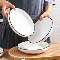 百斯克 BSK-TT230510 爱家竖纹餐具套装 4.5英寸碗*6、三弯勺*6、7英寸盘*4 (单位: 套)