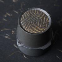 万仟堂 天时地利易泡壶快客杯 茶具套装 1壶1杯1杯垫1便携包（单位：套）星砂釉