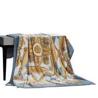 富安娜（fuanna） 爱美尔绒毯 毯子 180*200cm(1300g) 黄色（单位：床）