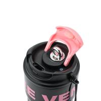 菲驰 FC259-550 缤纷多彩咖啡杯 550ml 黑粉色 (单位:个)