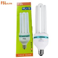 佛山照明（FSL） 4U大功能E27螺口三基色荧光U型灯管 45W 白光 （单位：个）