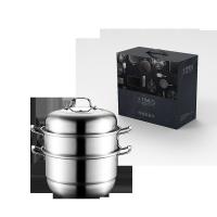 A-TIMES YQ1016-3 捷琳多用不锈钢三层蒸锅 28cm （单位：个） 新旧包装随机