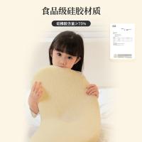 睡眠博士 伙伴系列 硅胶可水洗儿童枕 60*35*4cm （单位：只） 米黄色