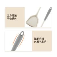贝格帝 BGD-CJ903 硅胶锅铲三件套 食品接触用硅胶 锅铲32*9cm 汤勺29*9cm 漏勺32*10cm (单位:套) 米色