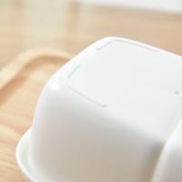 茶花（CHAHUA） 2532 调味盒 三格一体翻盖带小勺（单位：组）混色