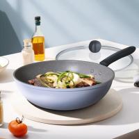 炊大皇（COOKER KING） JZ30CG 匠紫系列麦饭石炒锅 30cm (单位:个)