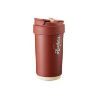 苏泊尔（SUPOR） KC45KR10 晶瓷一盖双饮保温杯 450mL （单位：台）摩登红