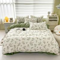 啄木鸟 ZMN-KFM004仙草 小清新印花四件套 被套200*230cm 床单230*230cm 枕套48x74cm*2 （单位：套）