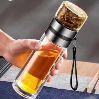 百斯克 BSK-BB591640 尊享泡茶师双层玻璃杯 400ml （单位：个）