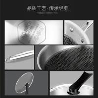 康巴赫（KOBACH）LPB-F32A  五福不沾炒锅 32cm 精铁材质 （单位：口） 黑色
