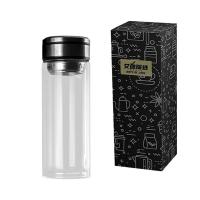 艾逸瑶选 CJ-21119 乐尚双层玻璃杯 300ML（单位：个）