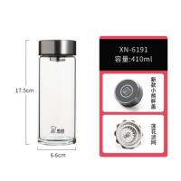 希诺 XN-6191 玻璃杯 400ml 透明色（单位：个)