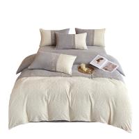 奥芙妮 NT-T124757 奢享雕花牛奶绒四件套 被套200*230cm+床单230*250cm+枕套48*74cm*2(单位：套)