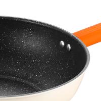 德世朗 锦橙精铁炒锅煎锅汤锅三件套 DFS-TZ936B 内径24cm (单位:套)