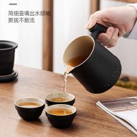 贝格帝 BGD-LJ06 户外旅行茶具套装 一壶四杯 茶壶320m1+茶杯40m1*4（单位：套） 颜色随机