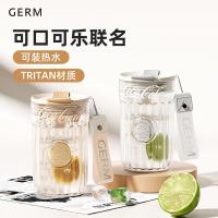 格沵（GERM）可口可乐耐高温塑料杯 500ML（单位：个）颜色随机发货