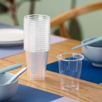 茶花（CHAHUA） 140ML 50只  一次性塑杯 尺寸：Ø6.6*6.6CM 材质：PP   (单位：包) 随机发货
