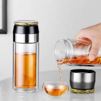 百斯克 BSK-BB222640 尊享泡茶师双层玻璃杯 260ml （单位：个）