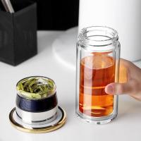 百斯克 BSK-BB222640 尊享泡茶师双层玻璃杯 260ml （单位：个）