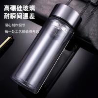 璞莉丝 PLS8077 经典系列双层玻璃杯 300ml （单位：个)本色