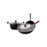 EKCO EK-KJZC08ZX/KZ 康晶之厨三件套 炒锅30CM 汤锅22CM 煎锅22CM (单位:套)
