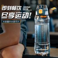 捷扣捷扣（JEKO＆JEKO） SWC-1997fen 运动水杯 1000ml（单位：只）透明粉
