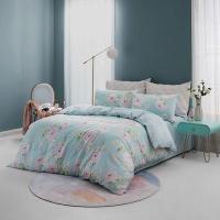 LOVO 床品四件套 黛丽 枕套48*74*2被套200*230cm床单230*241cm (单位:套) 绿色