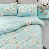 LOVO 床品四件套 黛丽 枕套48*74*2被套200*230cm床单230*241cm (单位:套) 绿色