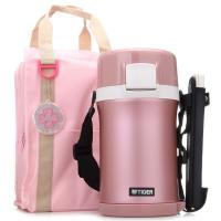 虎牌 LWU-F20C 不锈钢保温饭盒 1.48l 蜜桃色（单位：个）