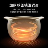 温仑山（VELOSAN）VE068 鹅卵石砂锅 4.5L （单位：个） 荔肉白