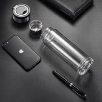 皖亭 WT3503 玻璃杯 双层350ML （单位:个）