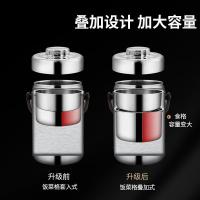金钥匙 GK-RS2000T-316 保温饭盒 2.0L 不锈钢色 (单位:个)