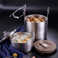 金钥匙 GK-TL2700-3 保温饭盒 2.7L（单位：个）不锈钢色