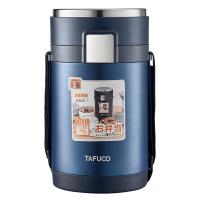 泰福高 T0282 谐和3层保温饭盒 2.2L(单位：个) 绅士蓝