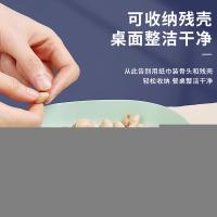 拜杰（BAIJIE）JK-149吐骨盘吐骨碟水果盘零食盘渣盘干果盘多用盘碟混色11件套 14.5*14.5cm（单位：套）