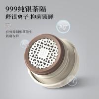 特美刻（TOMIC） TW60150ACti 锤纹润茶杯 420ml（单位：只）白色