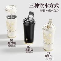格沵（GERM） GE-23AW-B77 山茶花系列闪耀保温杯 500ml（单位：个）雪境山茶