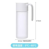 茶花（CHAHUA） 9002 自动开合盖油壶 450ML（单位：个） 白色