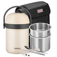 泰福高 T0324 简洁保温饭盒 2.2L(单位：个) 象牙白